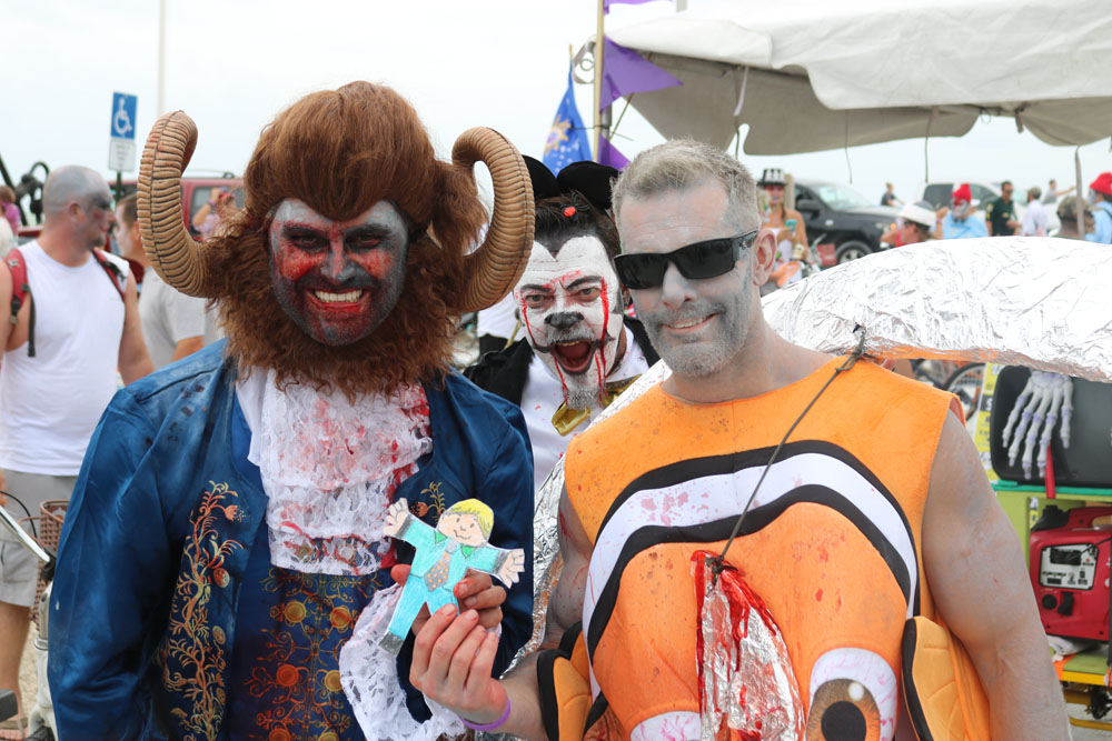 Zombie Bike Ride 2017 photo - Duval Street, Key West